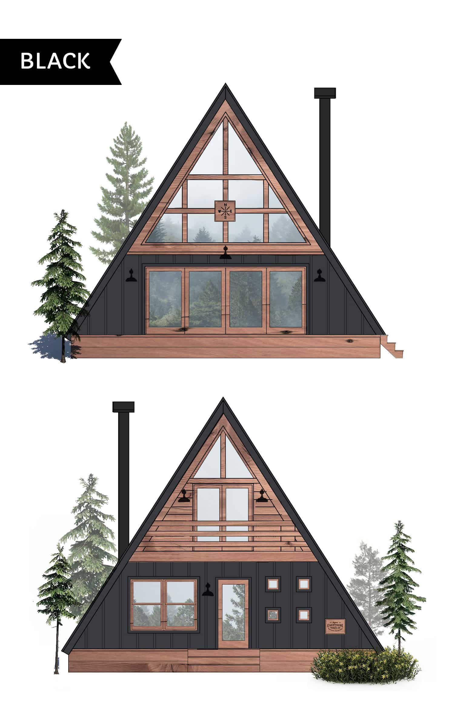 Ayfraym A Frame House Or Cabin Plans Kits Everywhere