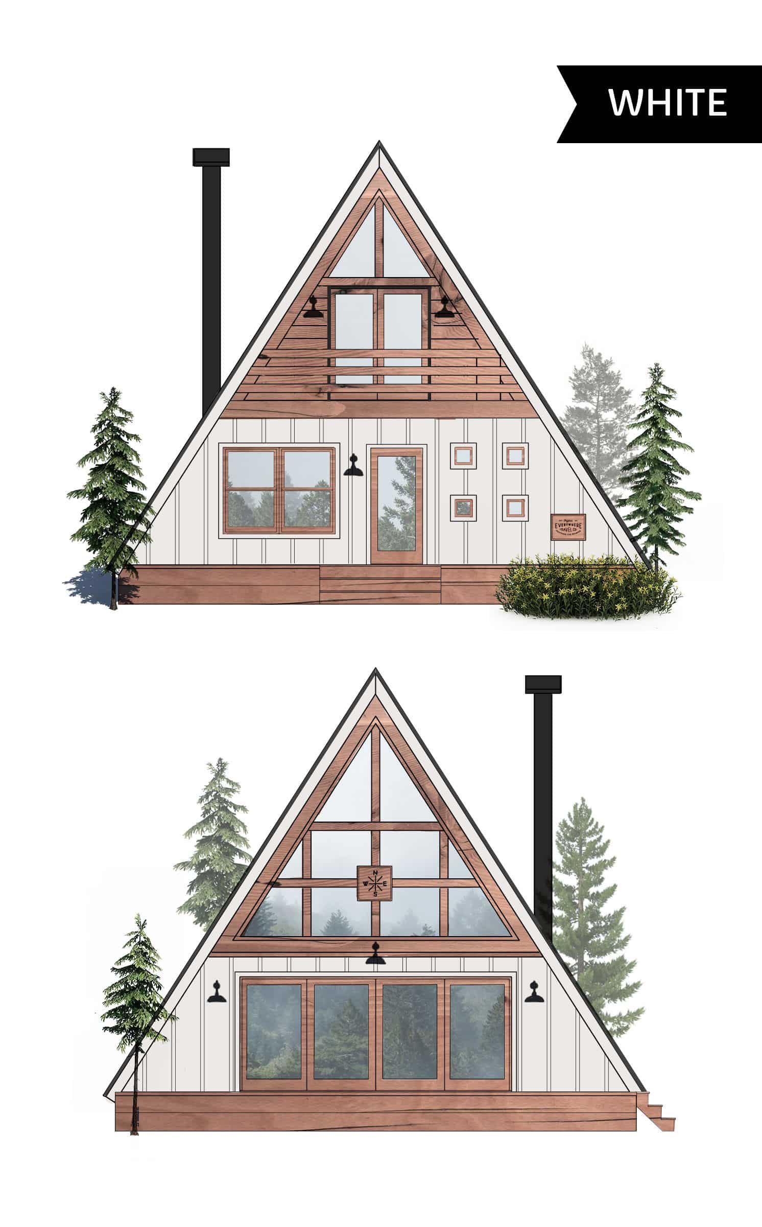 Ayfraym A Frame House Or Cabin Plans Kits Everywhere